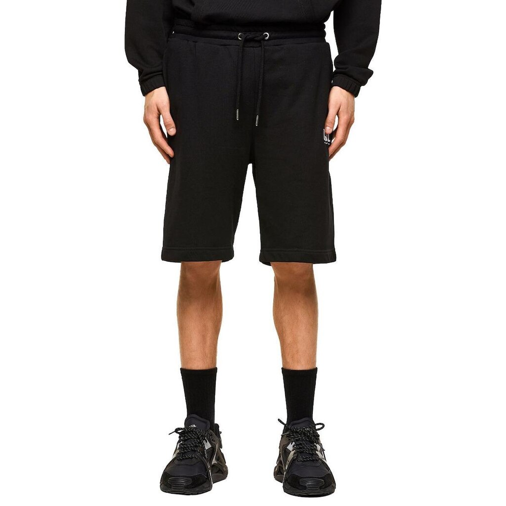 Bermuda Diesel Moletom Masculina P-Crown Logo Preta