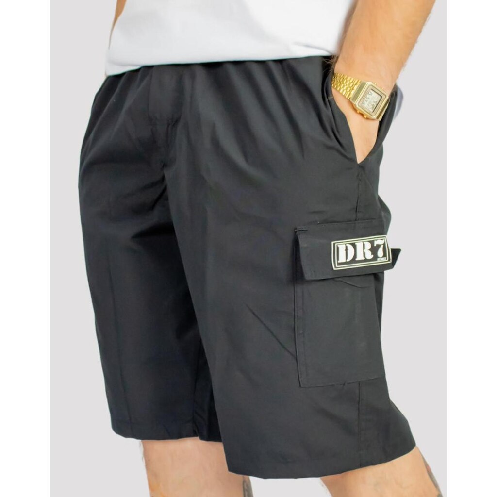 Bermuda DR7 Street Cargo  - Preta