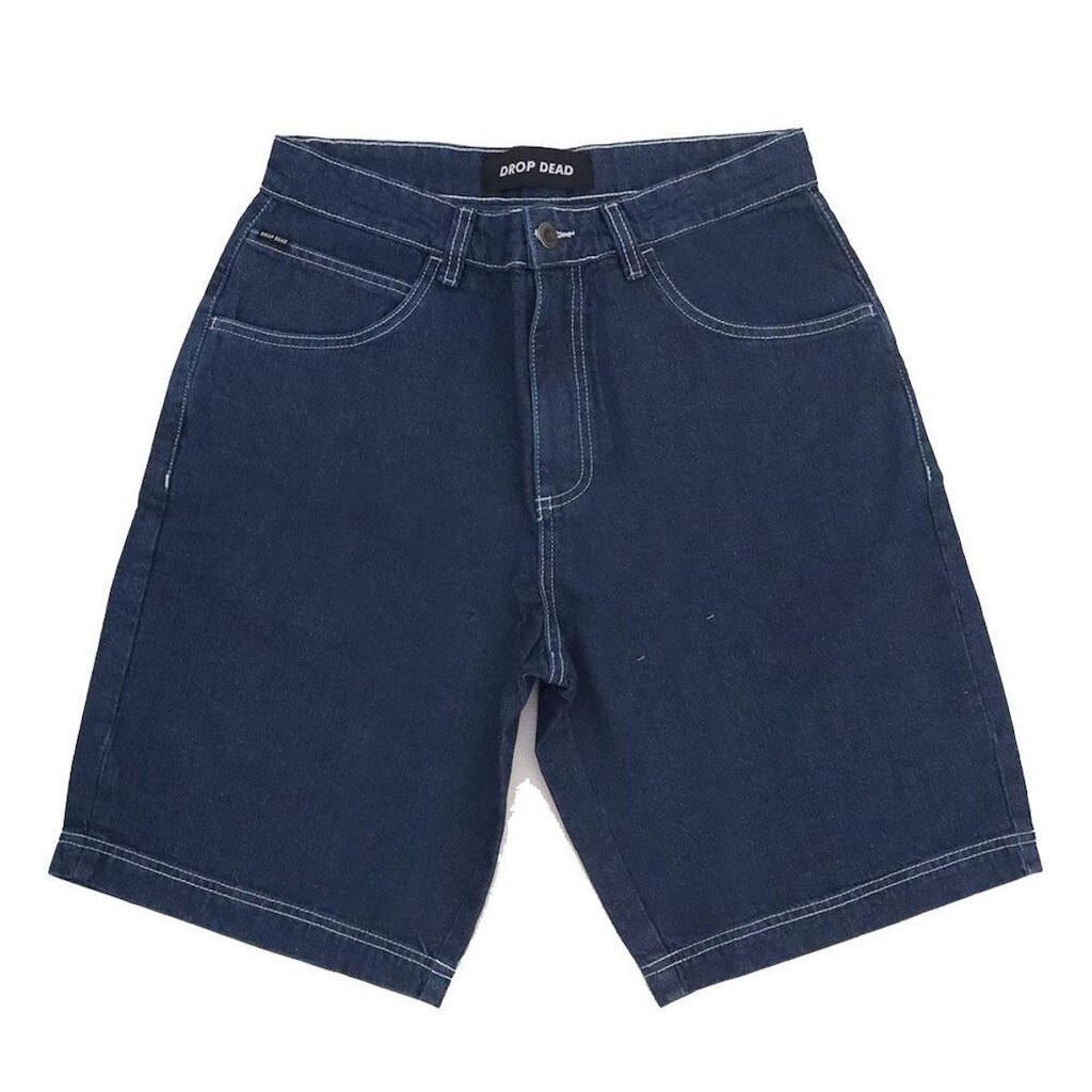 Bermuda Drop Dead Jeans Luck Short - Azul