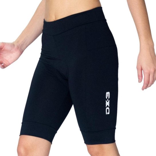 Bermuda DX-3 Ciclismo Feminina Ride - Preto
