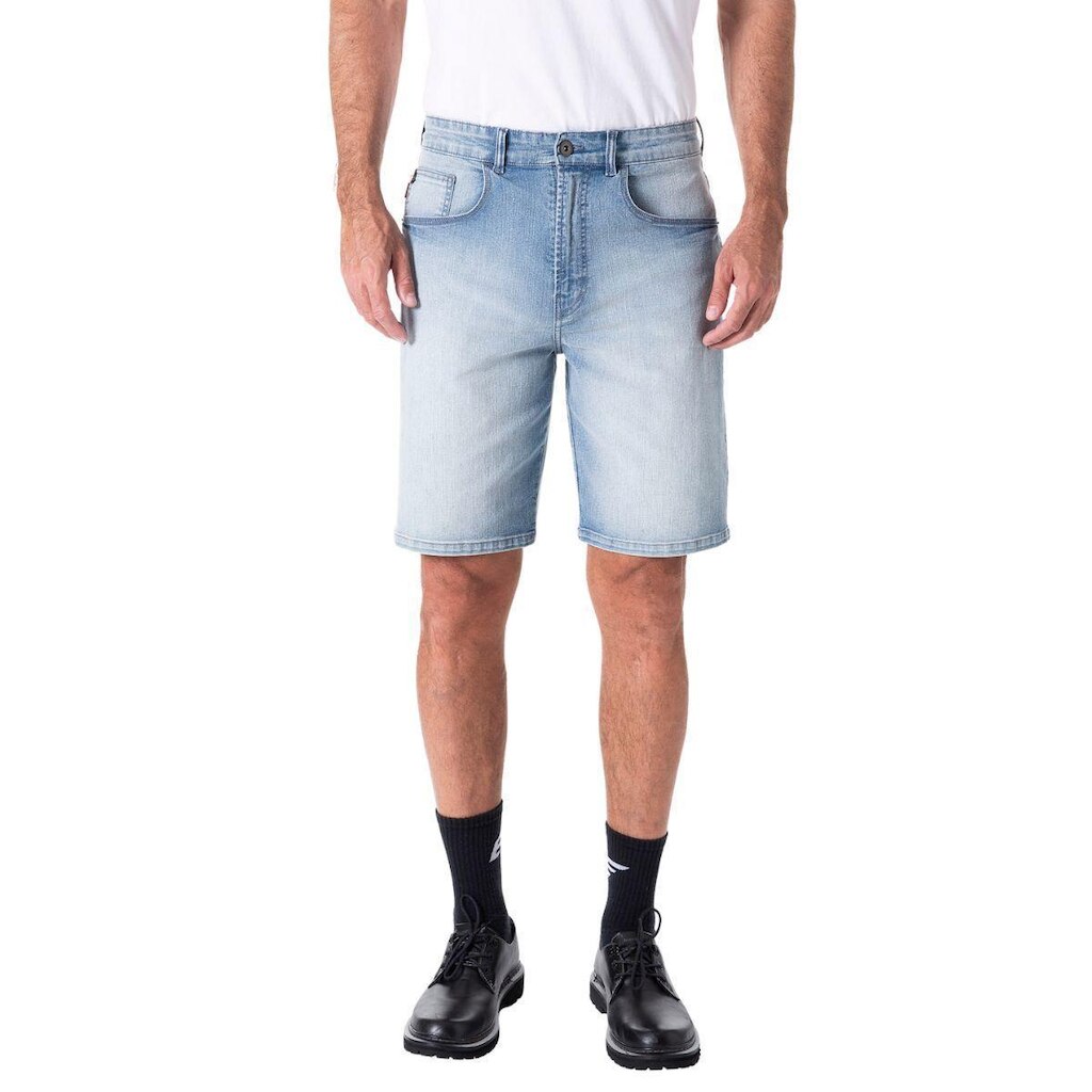 Bermuda Ellus Sprouting Ly Long Masculina Azul Claro