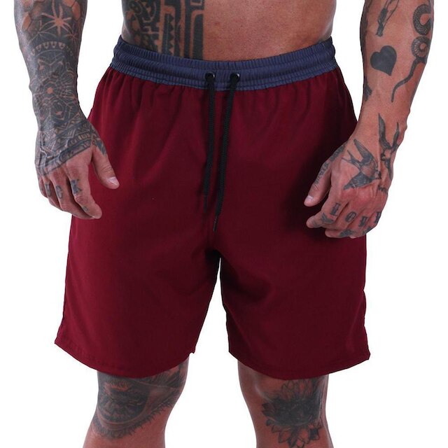 Bermuda em Tactel com Elastano Masculino Marphim Três Bolsos