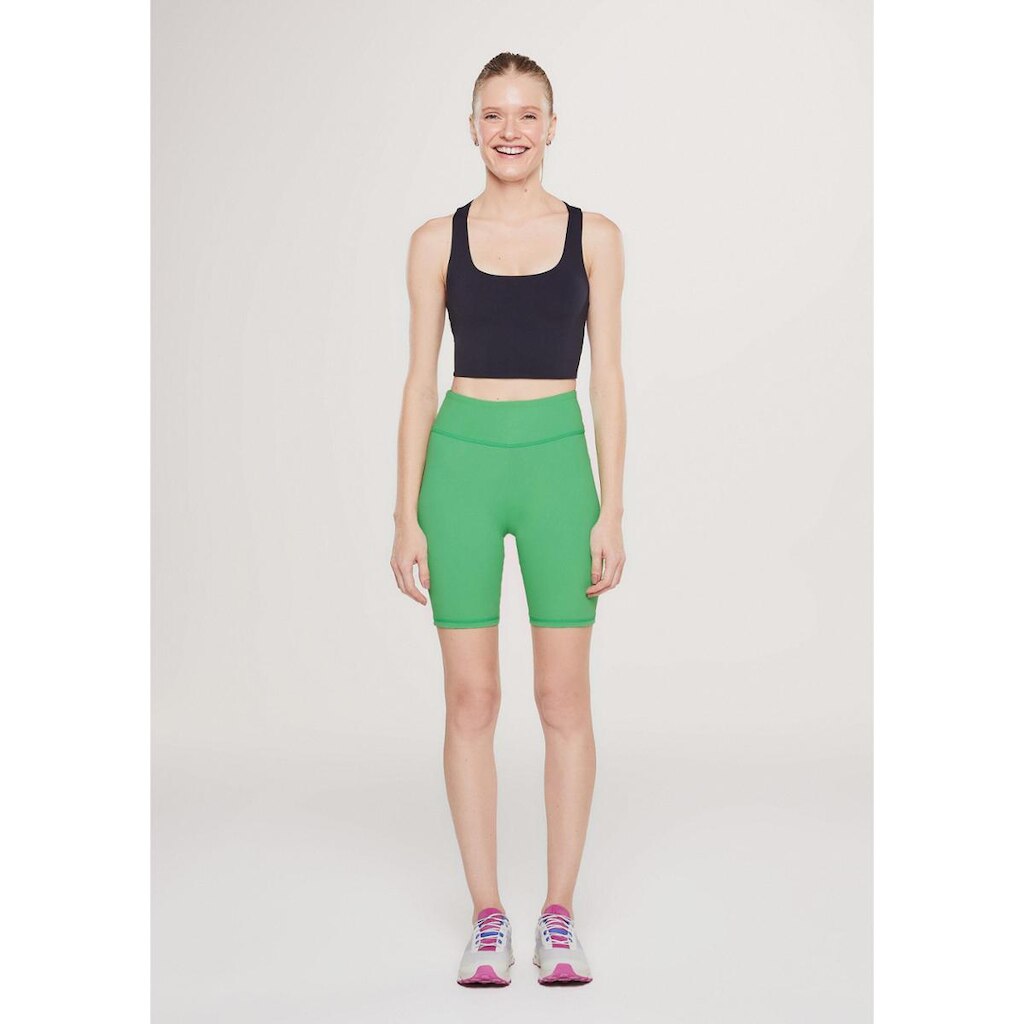 Bermuda Esportiva Feminina Com Proteção Uv 50+ - Verde P