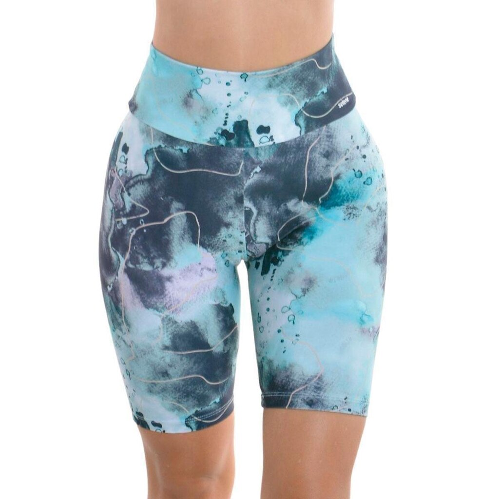 Bermuda estampada feminina Selene