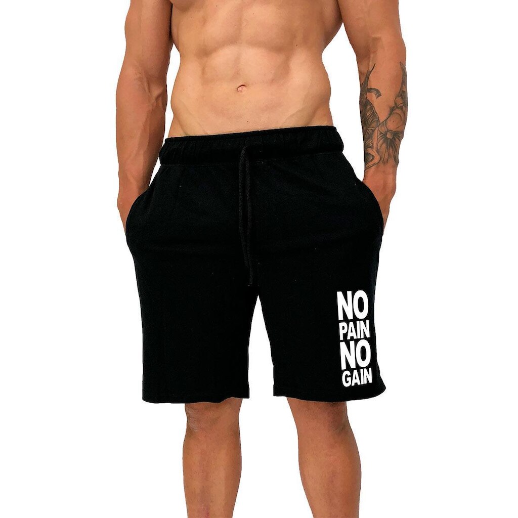 Bermuda Estampada MXD Conceito No Pain No Gain Masculina