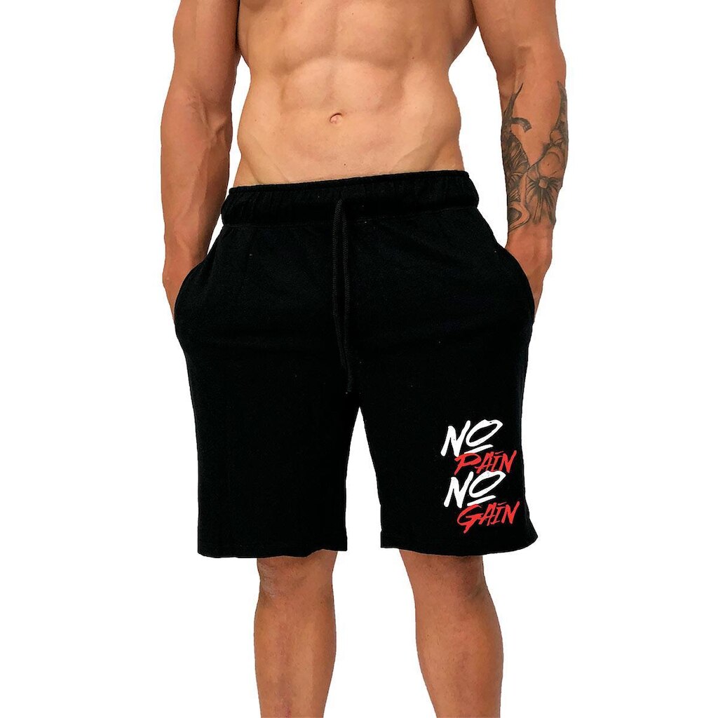 Bermuda Estampada MXD Conceito No Pain No Gain Masculina