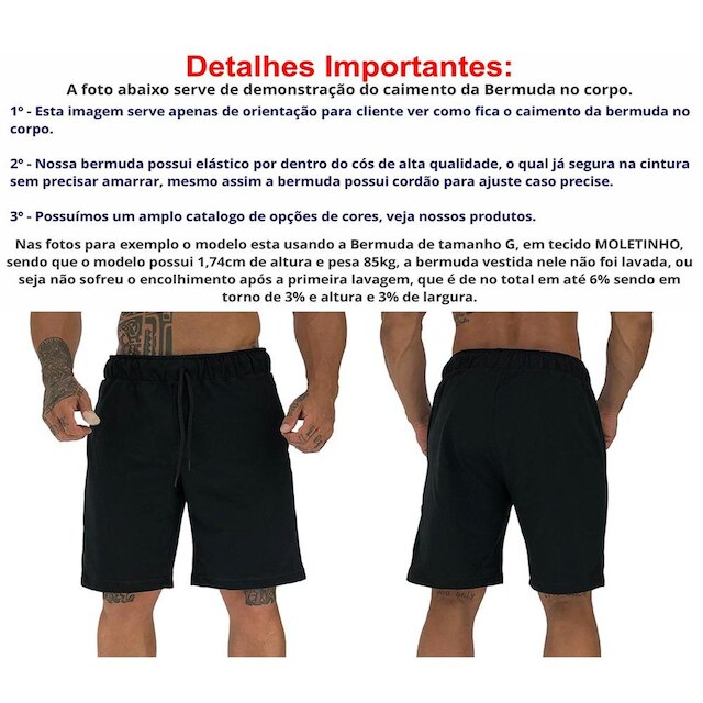 Bermuda Estampada MXD Conceito Pitbull Gangster Masculina