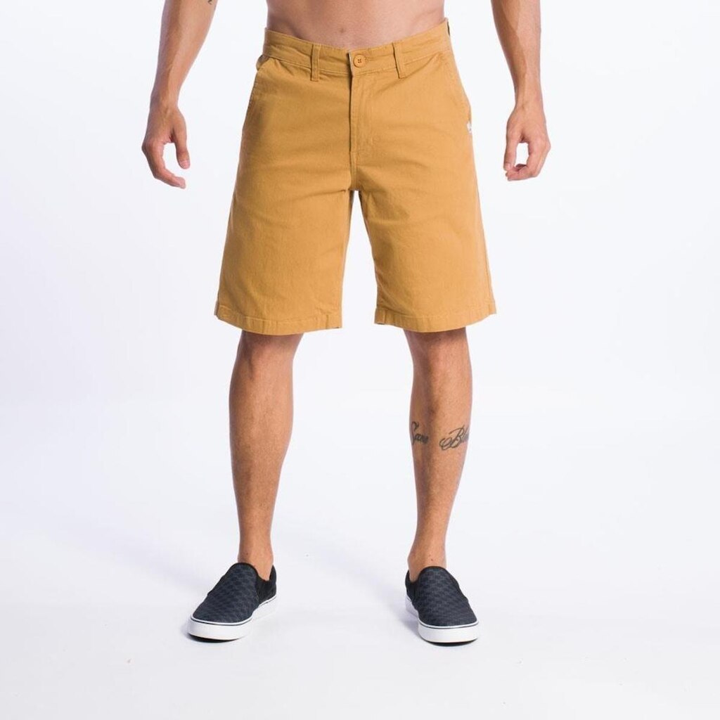 BERMUDA EVERYDAY CHINO - MOSTARDA - 46