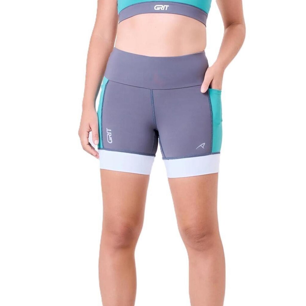 Bermuda Feminina Authen Grit Bossa3 Bolsos