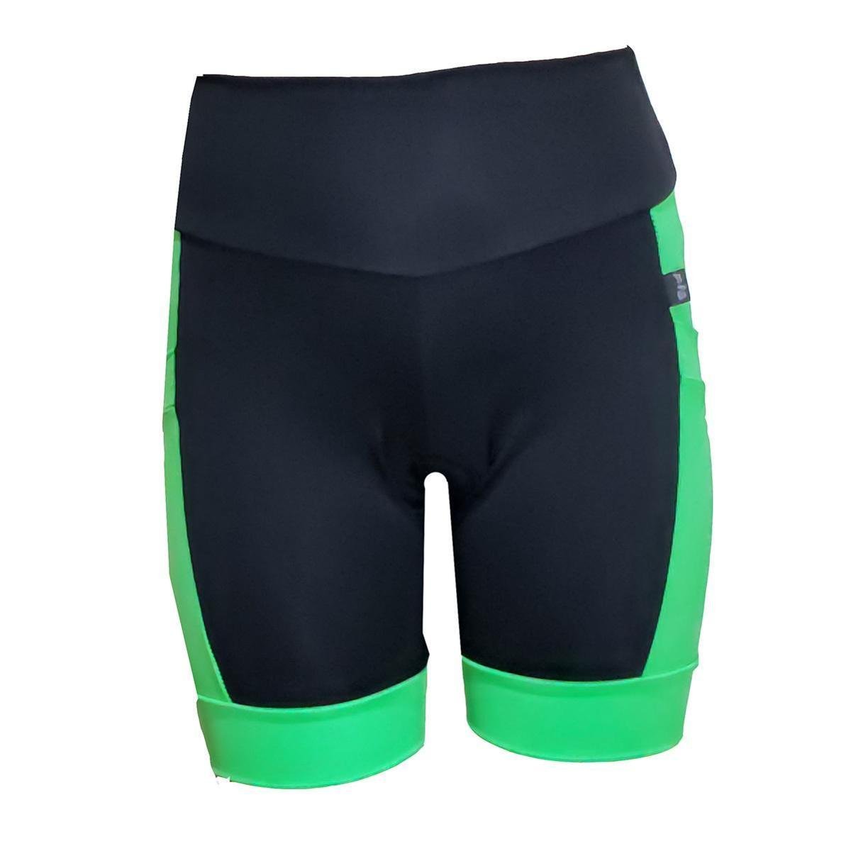 Bermuda feminina com forro e bolso lateral Menor preço em Bermuda feminina com forro e bolso lateral