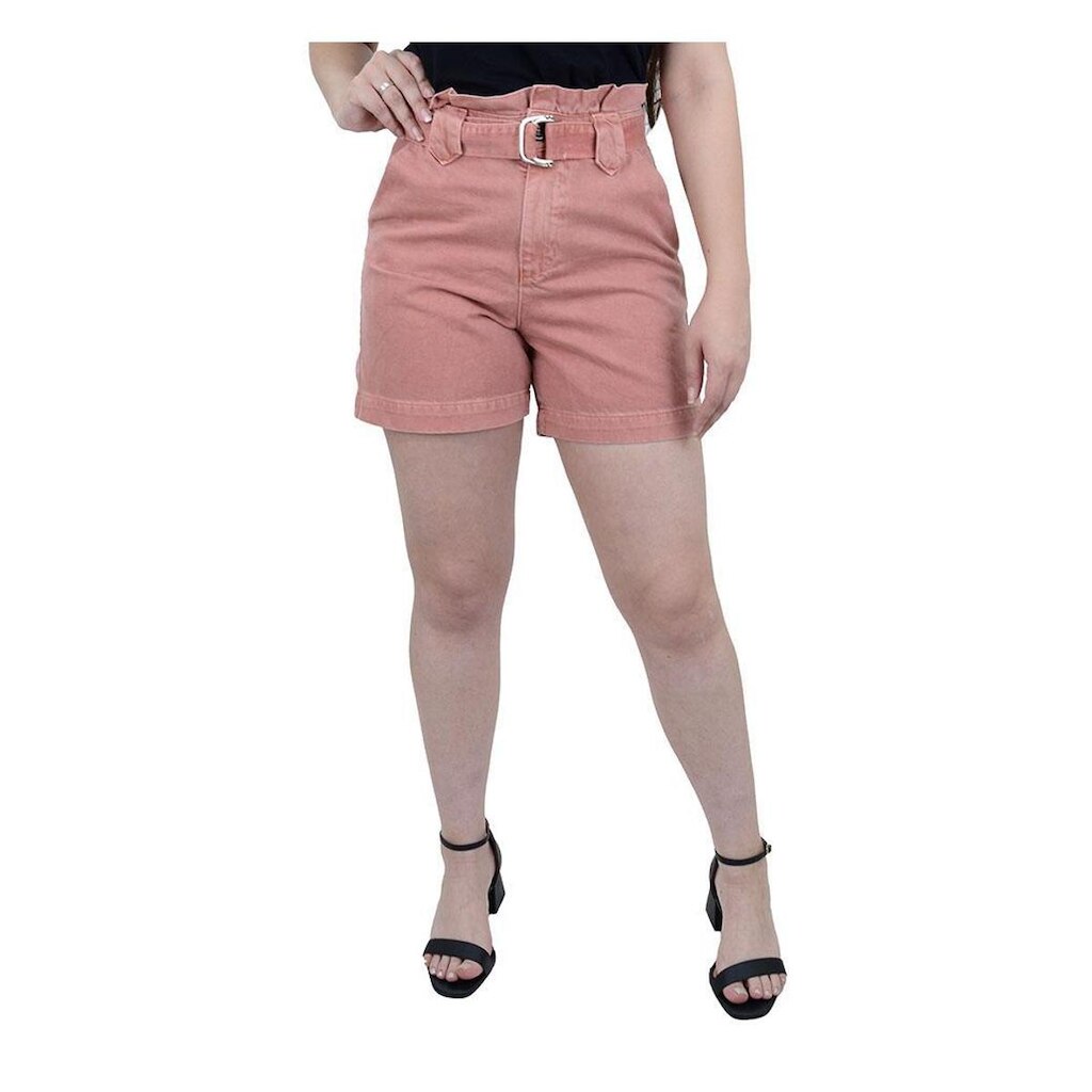 Bermuda Feminina Diparate Jeans Clochard Rose - 44695