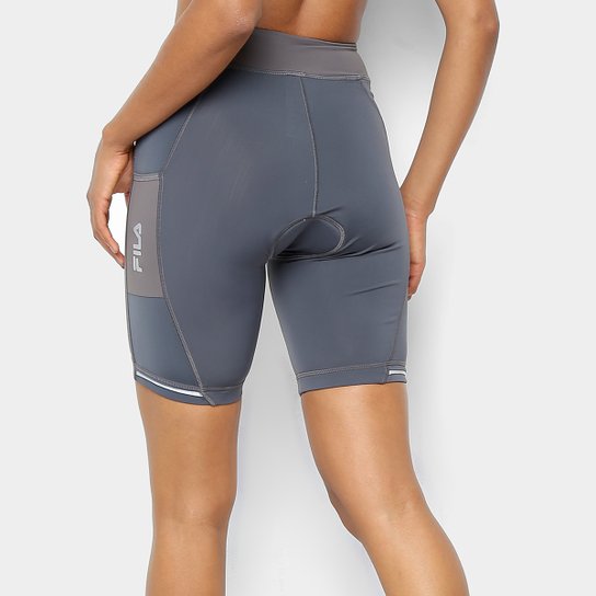 Bermuda Fila Bike Trip Feminina Grafite Netshoes Bermuda Fila Bike Trip Feminina Grafite Netshoes