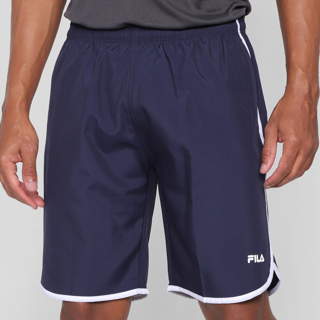 Bermuda Fila Curve Letter Masculina