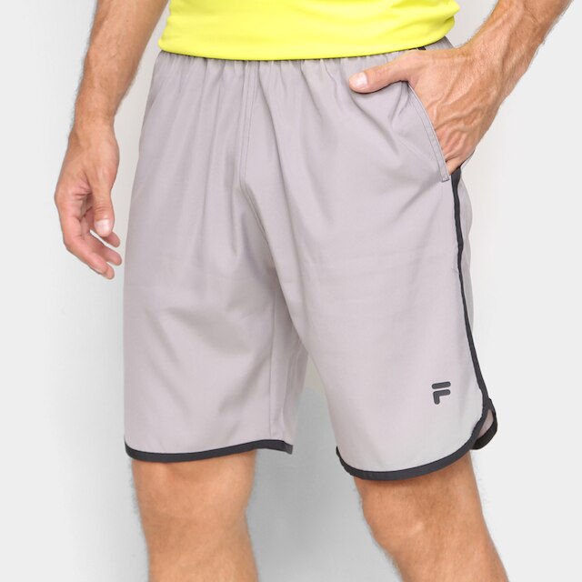 Bermuda Fila Curve Pro - 7.5 Masculina - Cinza+Preto é boa?