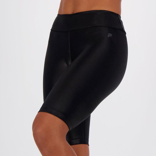 Bermuda Fila Flat Life Long Feminina - Chumbo Menor preço em Bermuda Fila Flat Life Long Feminina - Chumbo