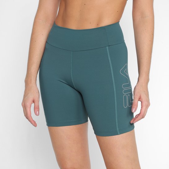 Bermuda Fila High Performa Feminina - Verde escuro é ruim? Bermuda Fila High Performa Feminina - Verde escuro é boa?