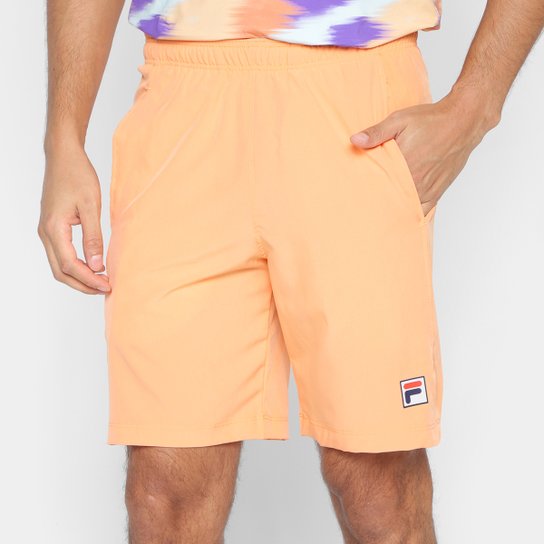 Bermuda Fila Player FBox II Masculina - Laranja Menor preço em Bermuda Fila Player FBox II Masculina - Laranja