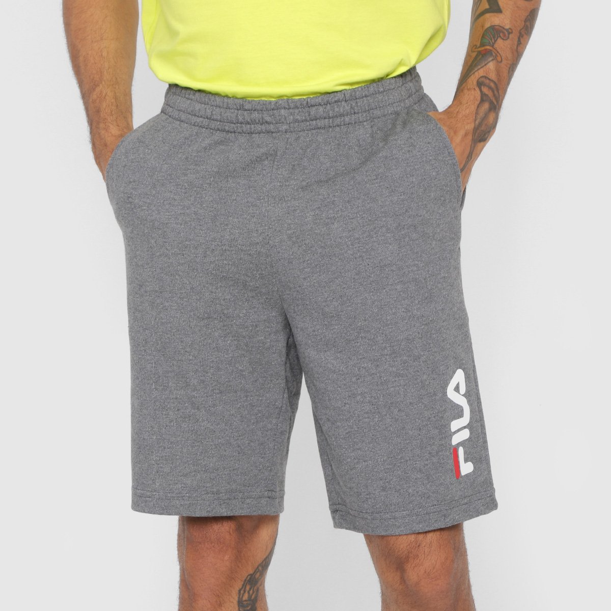 Bermuda Fila Practical Logo Masculina