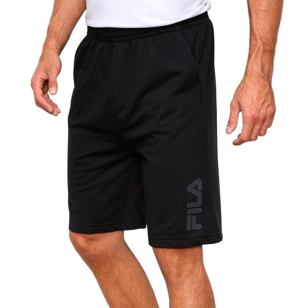 Bermuda Fila Practical Logo Moletinho Masculina F11L501005