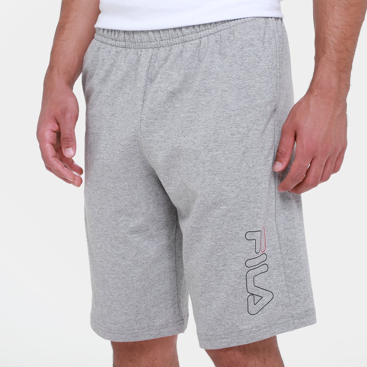 Bermuda Fila Practical Logo Outline Masculina