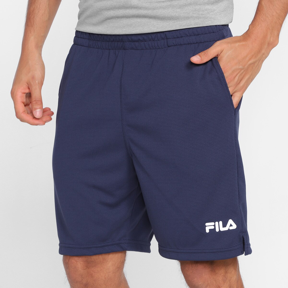 Bermuda Fila Sport Masculina Menor preço em Bermuda Fila Sport Masculina