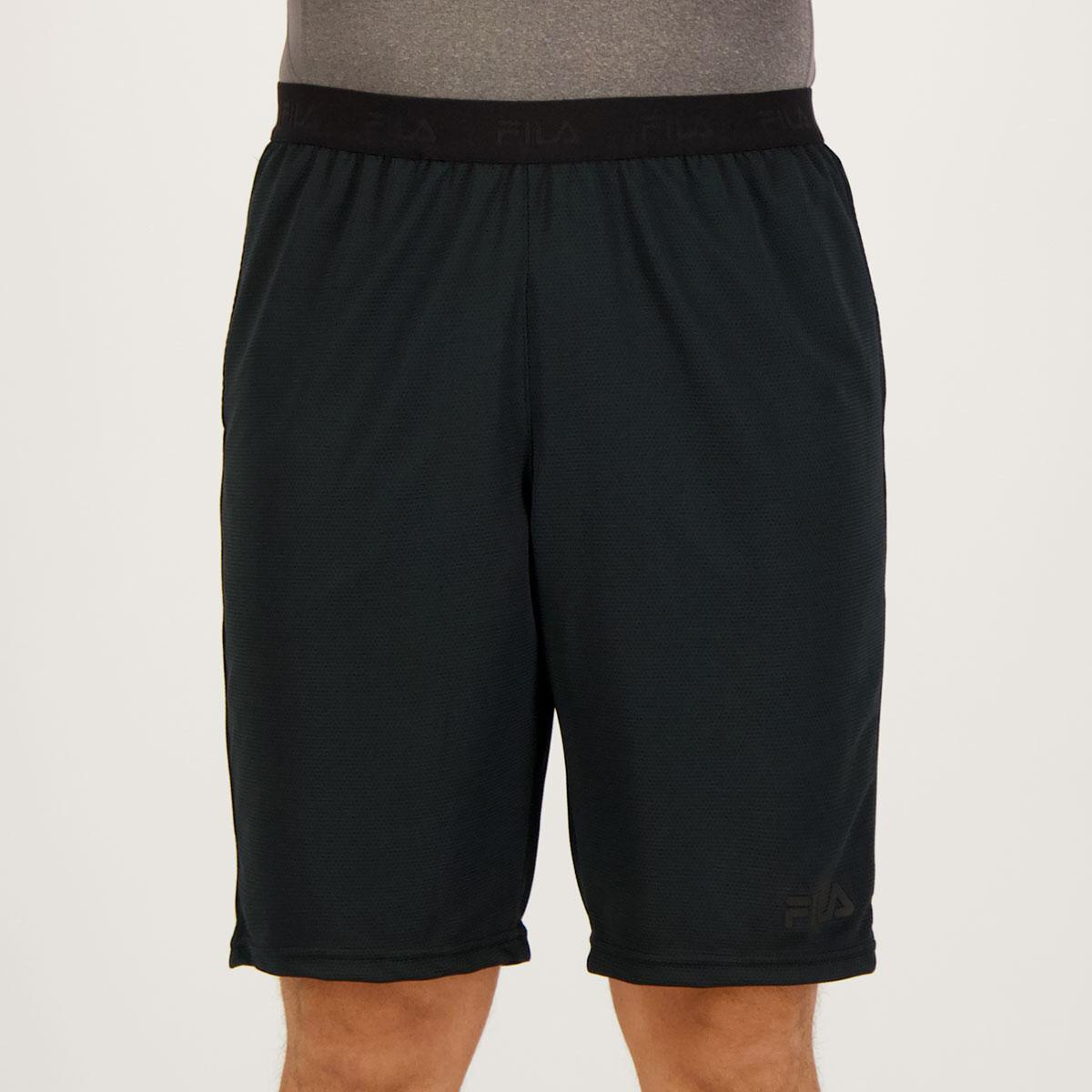 Bermuda Fila Trace Elastic Masculina Menor preço em Bermuda Fila Trace Elastic Masculina