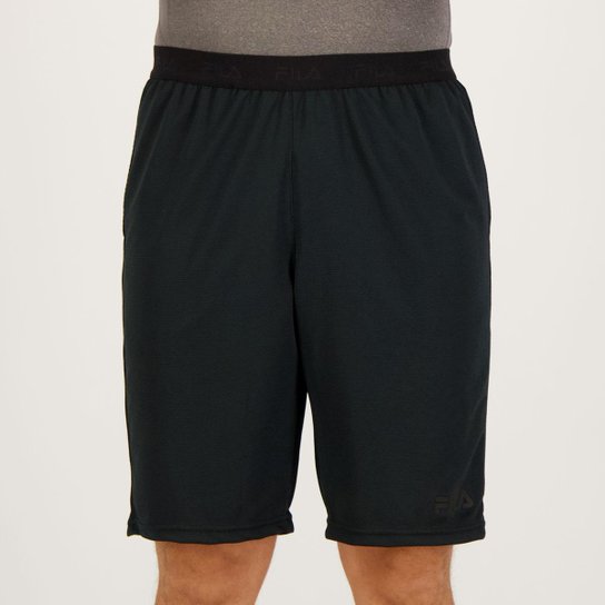 Bermuda Fila Trace Elastic Masculina - Grafite Menor preço em Bermuda Fila Trace Elastic Masculina - Grafite