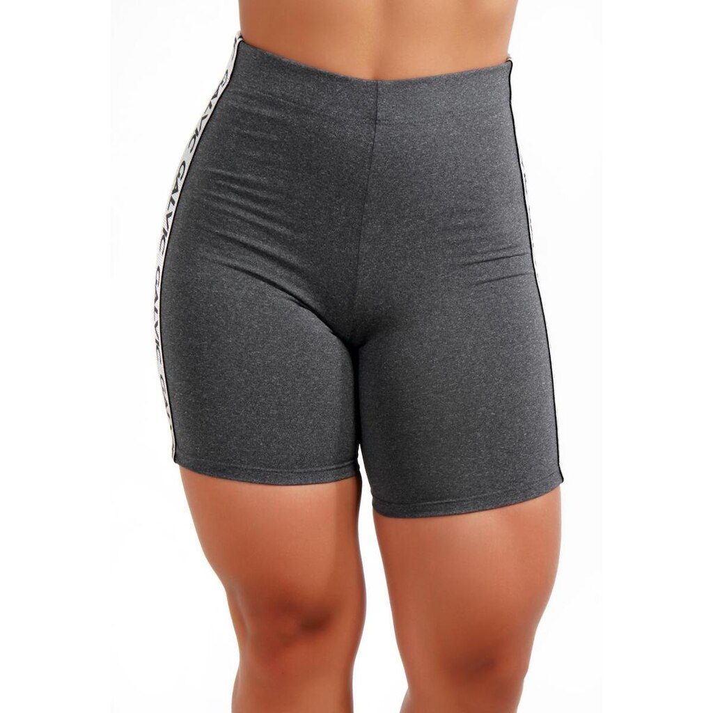 Bermuda Fitness Com Elástico Lateral