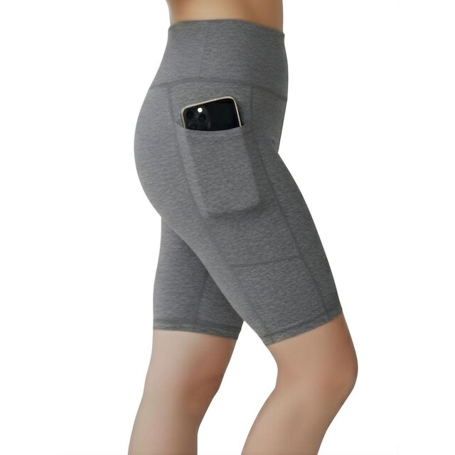 Bermuda Fitness Feminina Com Bolsos Laterais