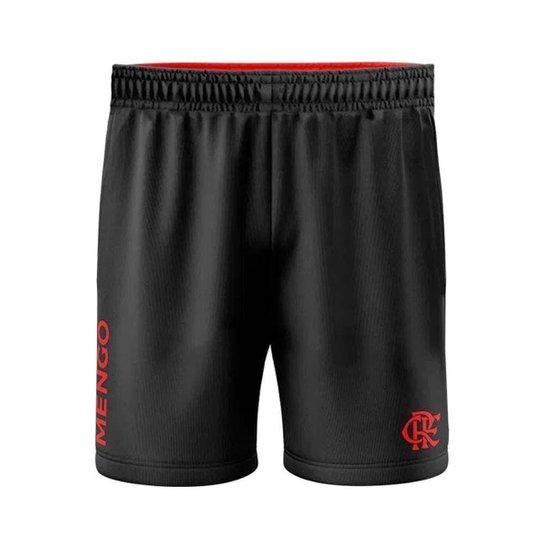 Bermuda Flamengo Foul Braziline M - Chumbo Menor preço em Bermuda Flamengo Foul Braziline M - Chumbo