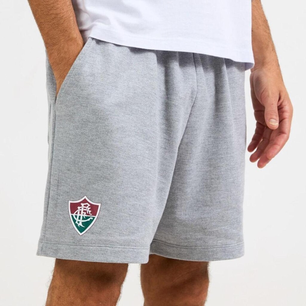 BERMUDA FLUMINENSE LEGADO MASCULINO MESCLA CINZA/G