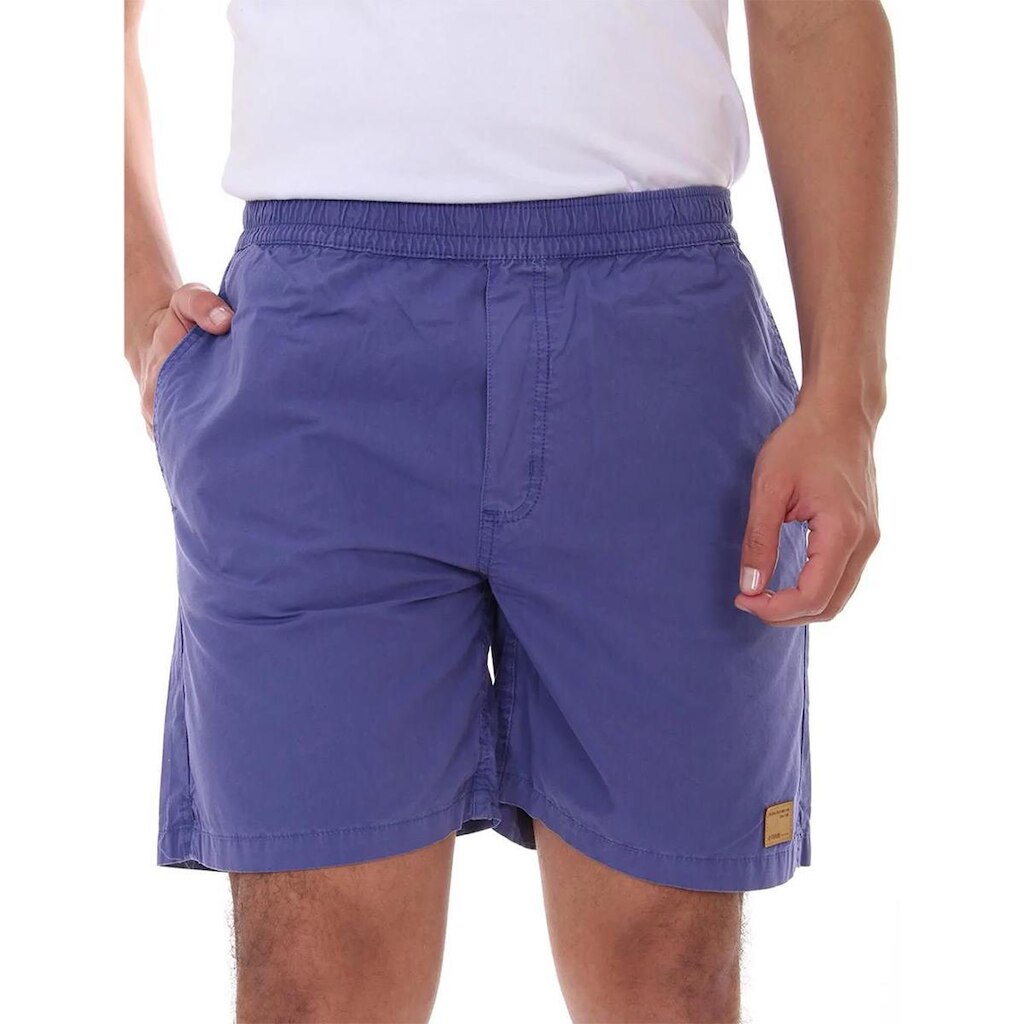 Bermuda Forum Masculina Sarja Azul Cobalto