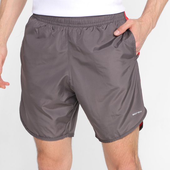 Bermuda Gonew Runrun C/ Compressão Masculina - Cinza Menor preço em Bermuda Gonew Runrun C/ Compressão Masculina - Cinza