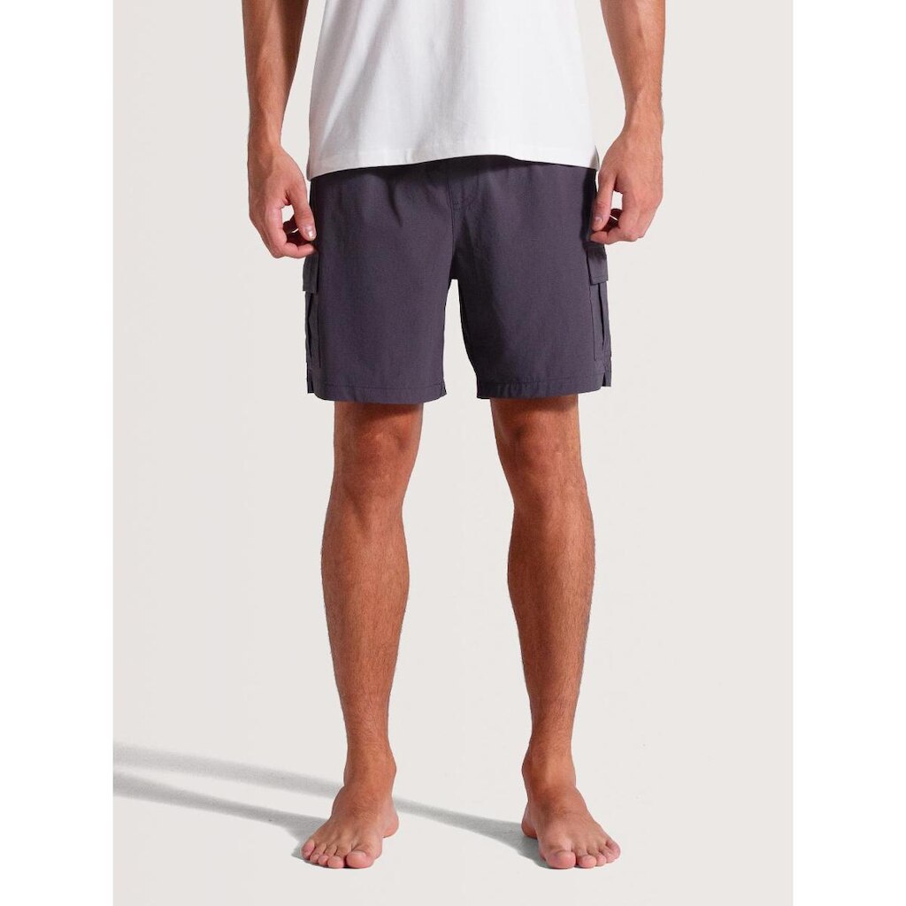 Bermuda Hang Loose Elástico Importada Mess Original Darkgrey