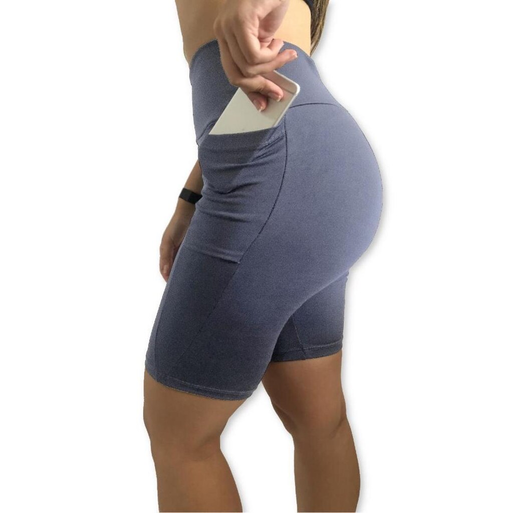 Bermuda Heide Ribeiro Fit Bolso para Dispositivos