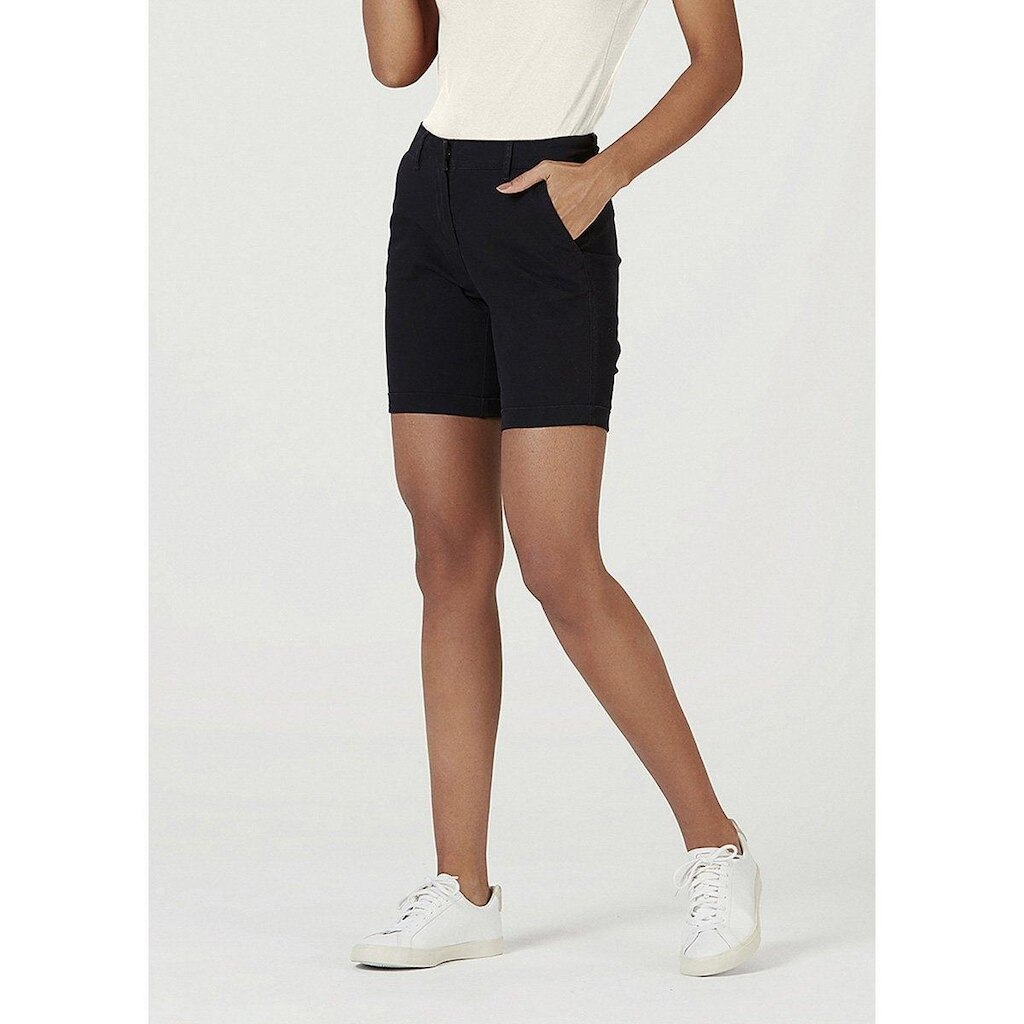 Bermuda Hering Básica De Sarja Com Modelagem Chino Feminina