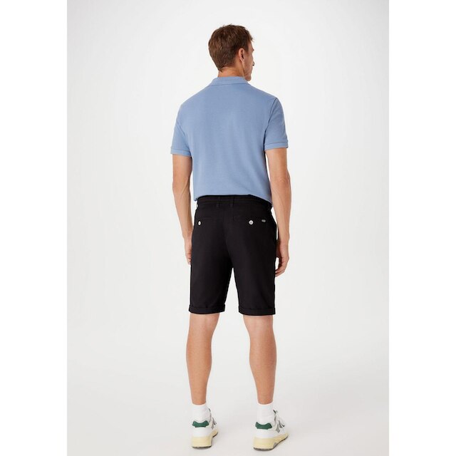 Bermuda Hering Básica Em Sarja Com Elastano Masculina