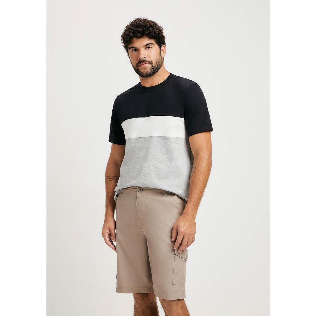 Bermuda Hering Cargo Em Sarja Masculina