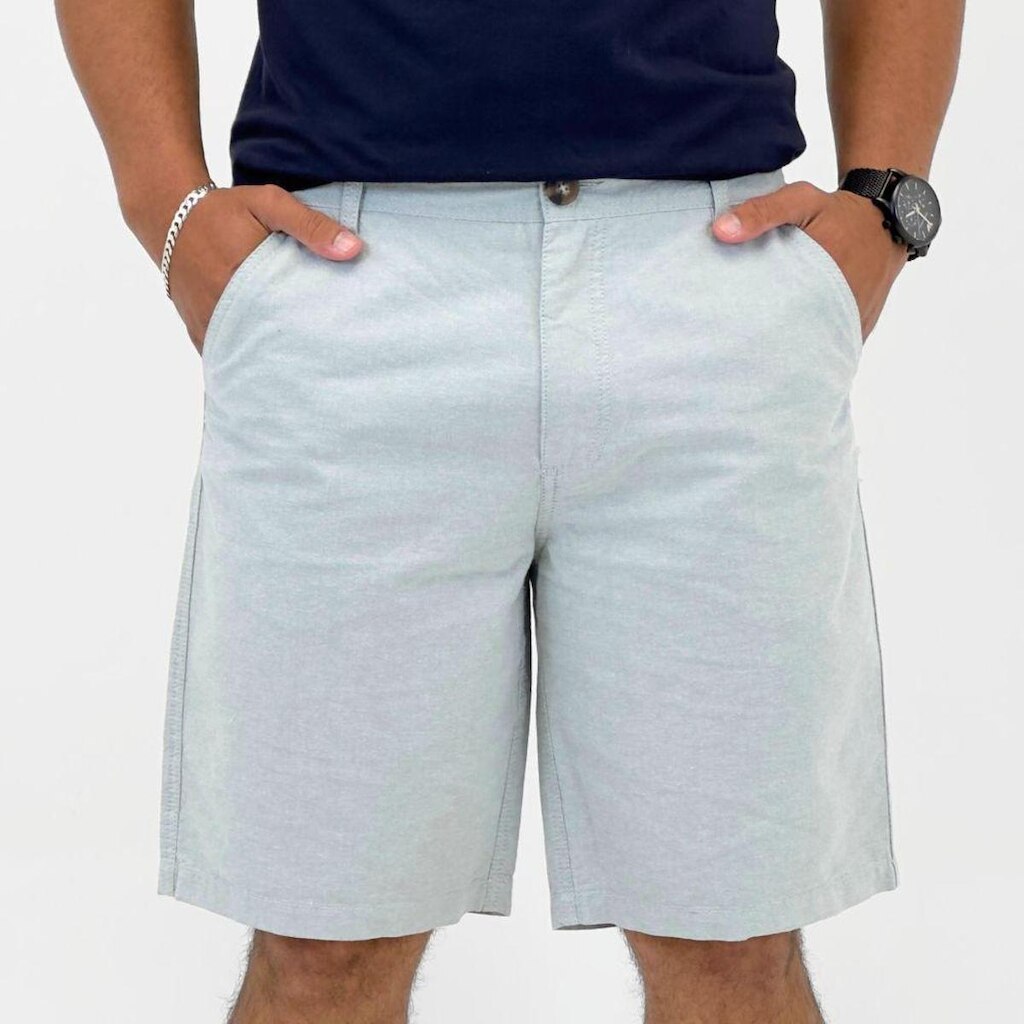 Bermuda Hering em Tecido Reta Masculina