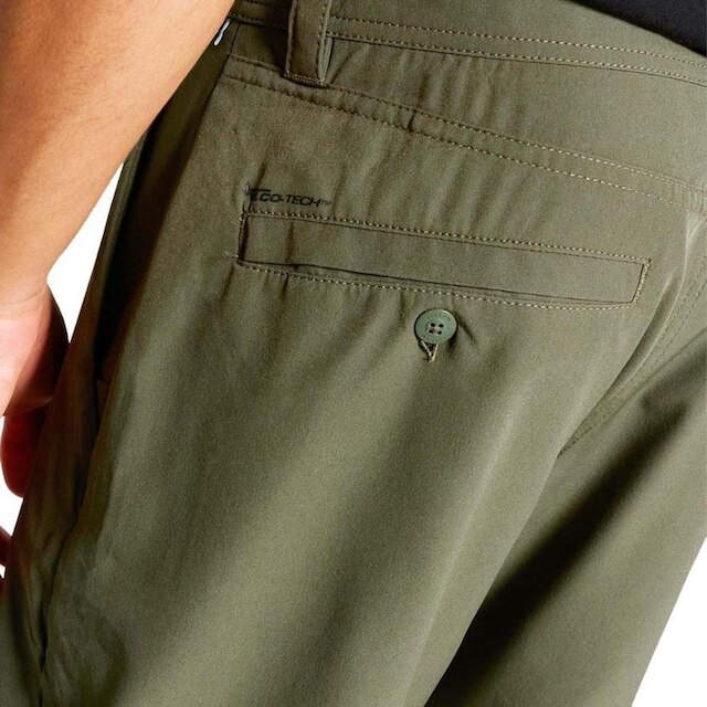 Bermuda Híbrida Volcom Cross Shred Squadron Green