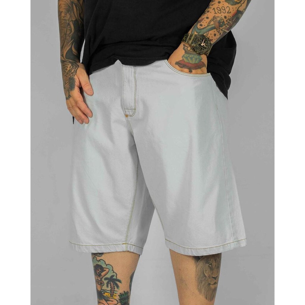 Bermuda Hocks Jeans Big Extra - Azul Claro