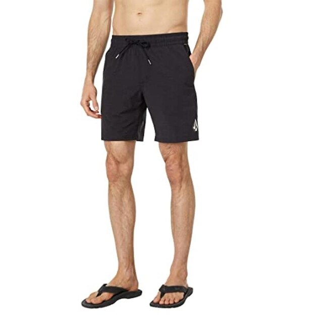 Bermuda Hybrida Volcom Understoned Preta