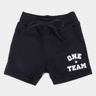 Bermuda Infantil Disney Mickey One Team Masculina