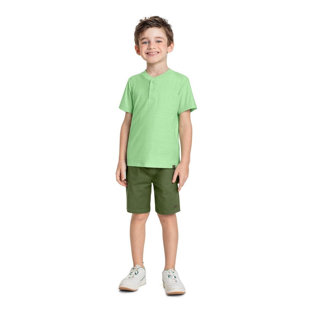 Bermuda Infantil em Moletom para Menino Quimby