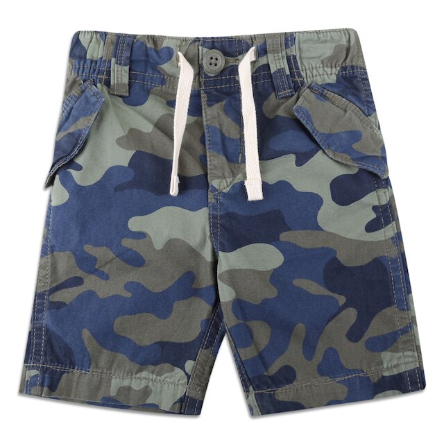 Bermuda Infantil GAP Sarja Estampada Masculina - Verde Menor preço em Bermuda Infantil GAP Sarja Estampada Masculina - Verde