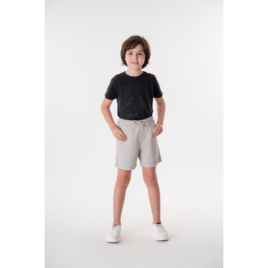 Bermuda Infantil Menino em Moletinho Jogger