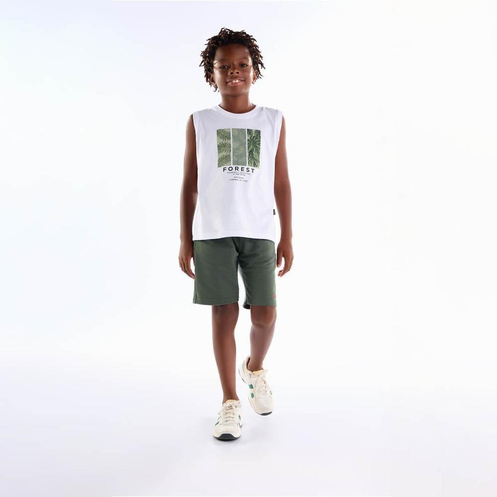 Bermuda Infantil Menino - Militar - 50766-356