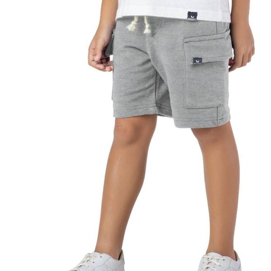Bermuda Infantil Menino Moletinho Cargo