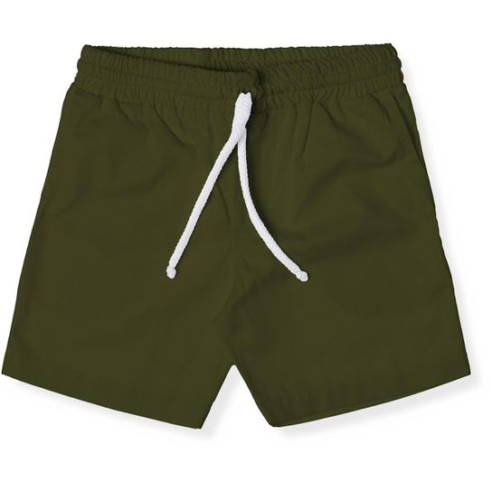 Bermuda Infantil Menino Sarja Verão Militar Basic Casual
