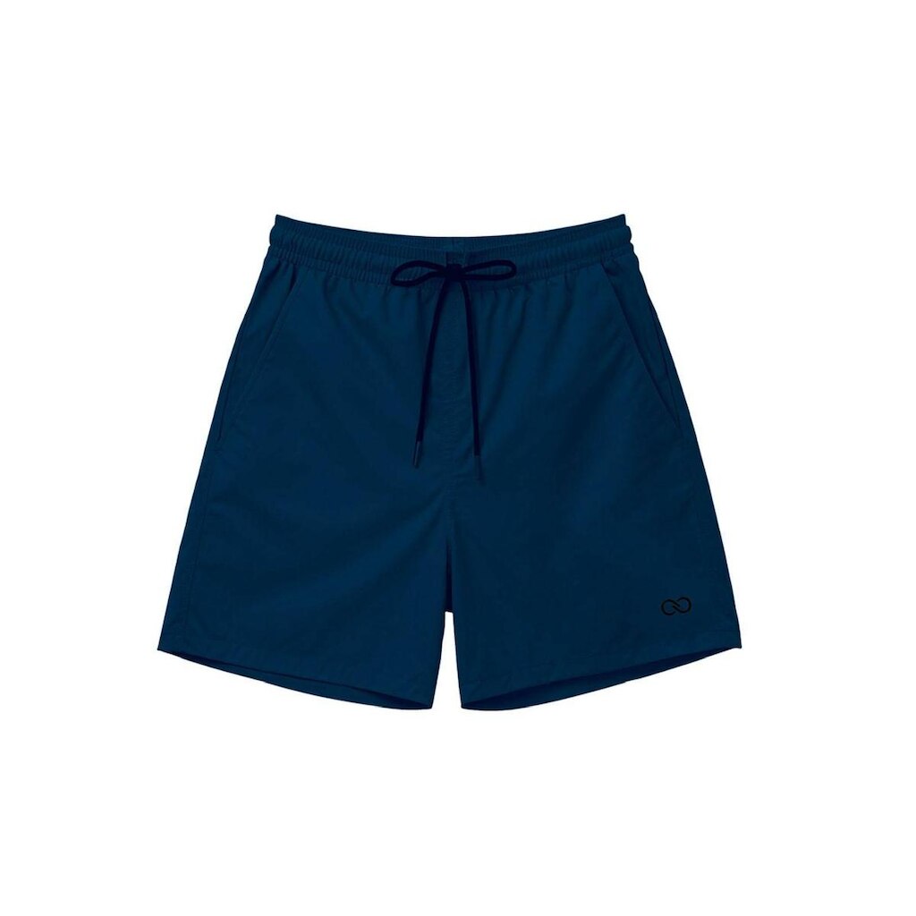 Bermuda Infantil Menino Tactel Azul Marinho Luc.boo
